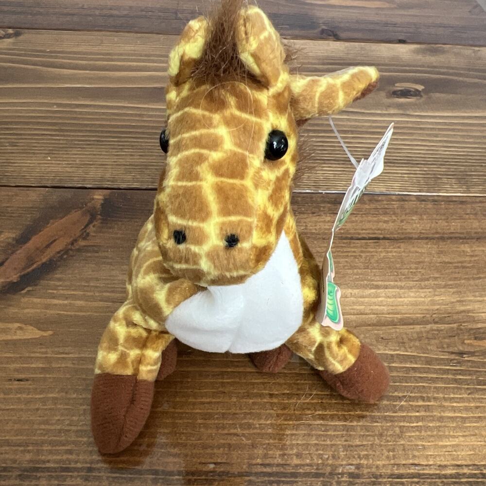 Bean Sprouts Giraffe Plush 7" STRETCH GAC Great American Fun Stuffed Beanie Toy